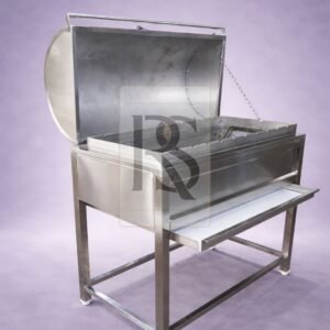 Bar B Q stand Customised (side-view)