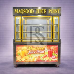 Customised fruit juice cart Front