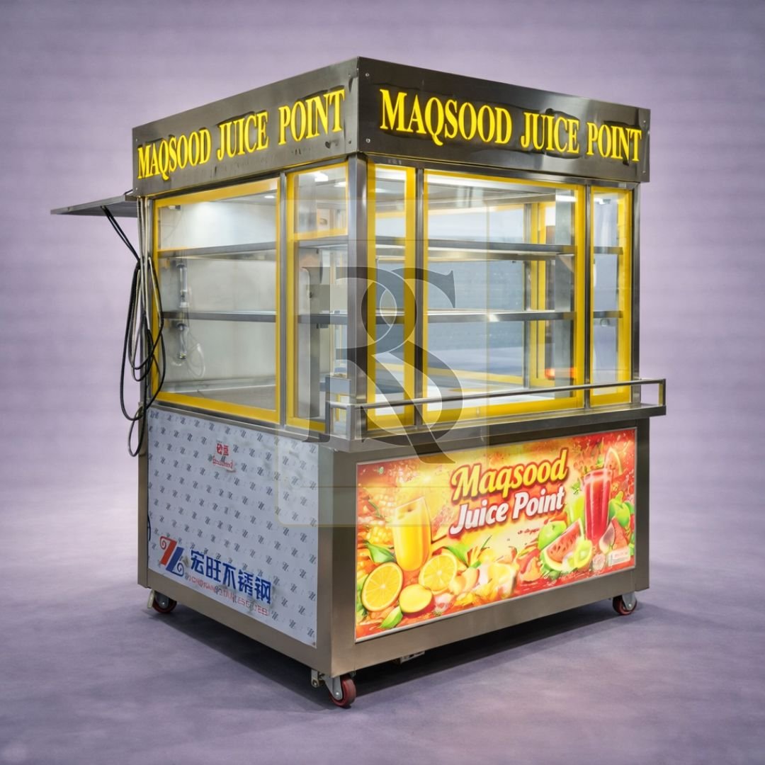 Customised fruit juice cart Front