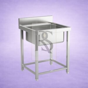 Commercial Single Sink Unit 24x24x32