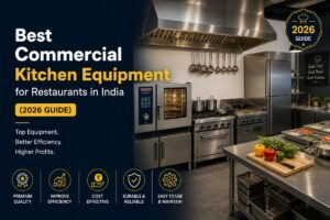 Best Commercial Kitchen Equipment for Restaurants in India A Complete Guide