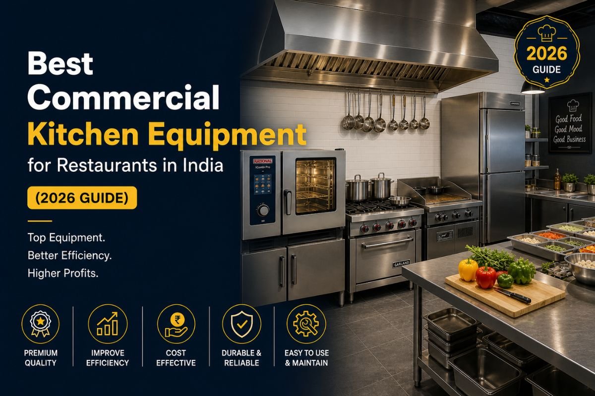 Best Commercial Kitchen Equipment for Restaurants in India A Complete Guide