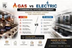 Gas vs Electric Commercial Kitchen Equipment Making the Right Choice for Your Kitchen
