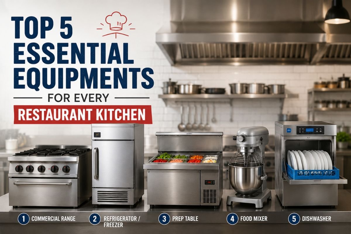 Top 5 Essential Equipment for Every Restaurant Kitchen