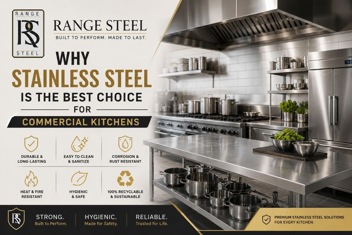 Why Stainless Steel is the Best Choice for Commercial Kitchens