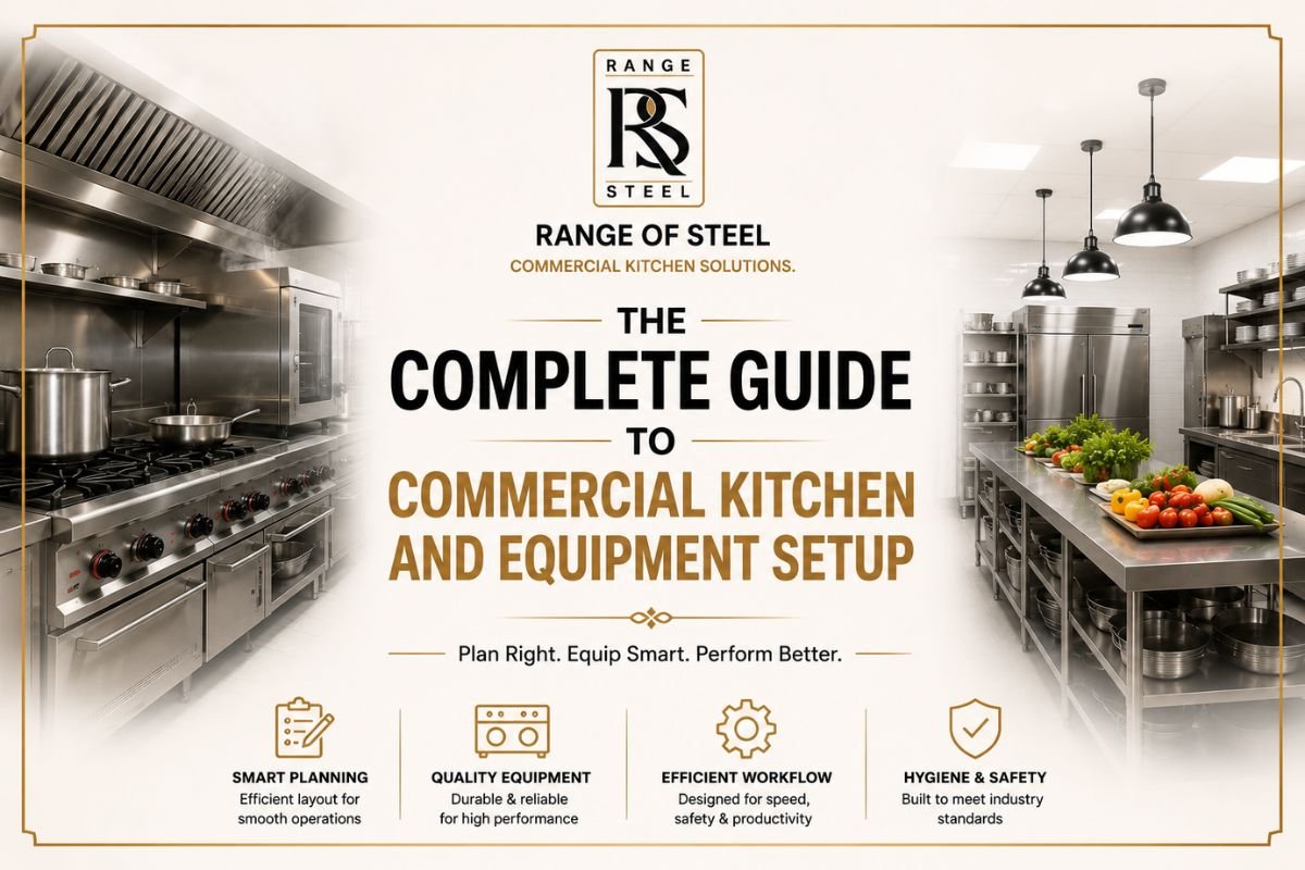 The Complete Guide to Commercial Kitchen and Equipment Setup
